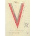 Нарукавный шеврон нижних чинов и офицеров "Ударников"  Русской армии, обр. 1917 г.